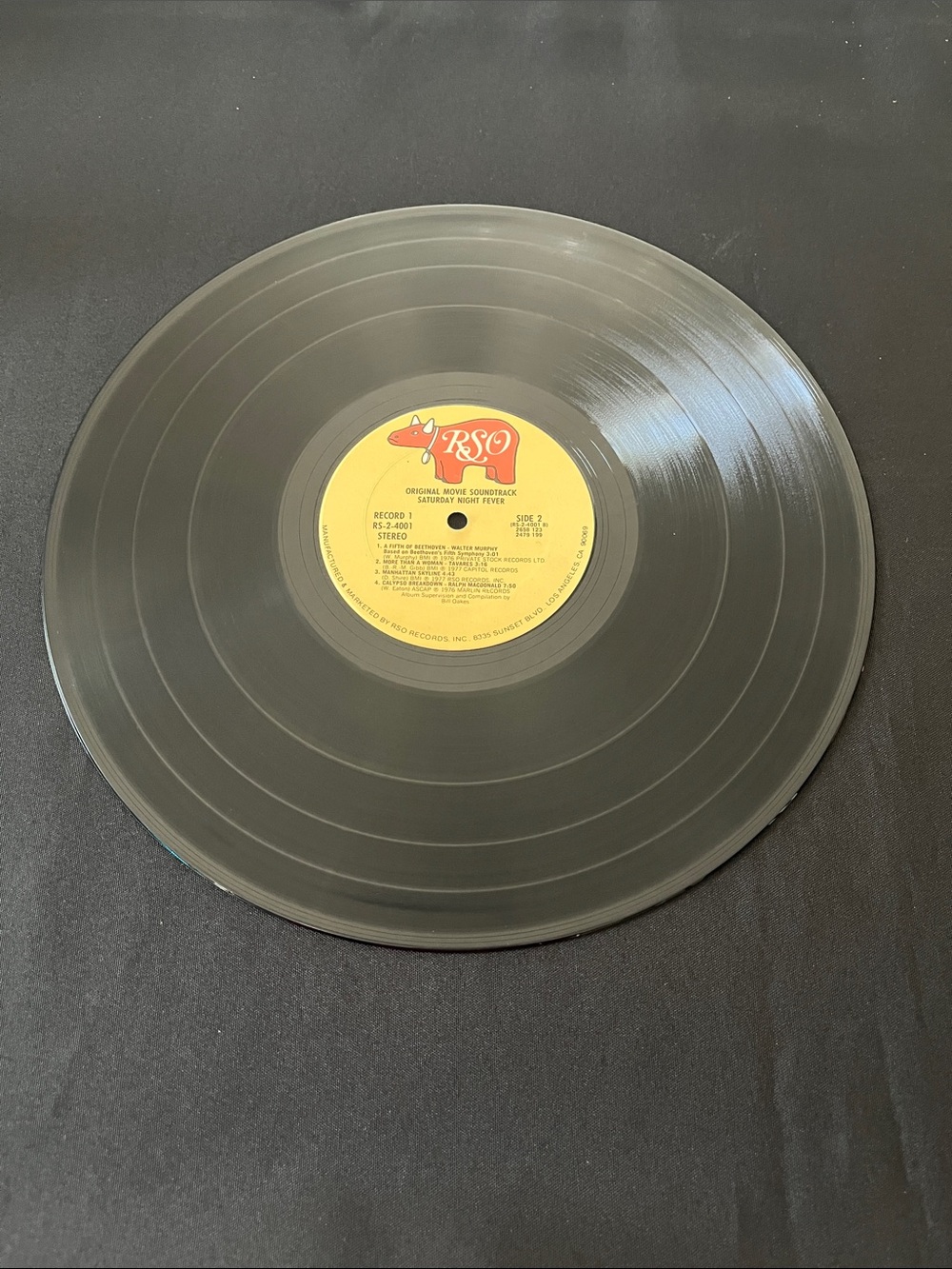 "Saturday Night Fever: The Original Movie Soundtrack" Vinyl Record - Picture 6 of 12